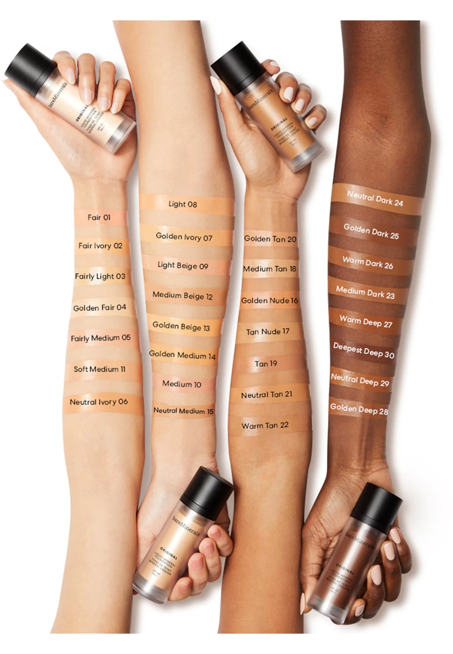 Original Liquid Mineral Foundation - Light, SPF 20