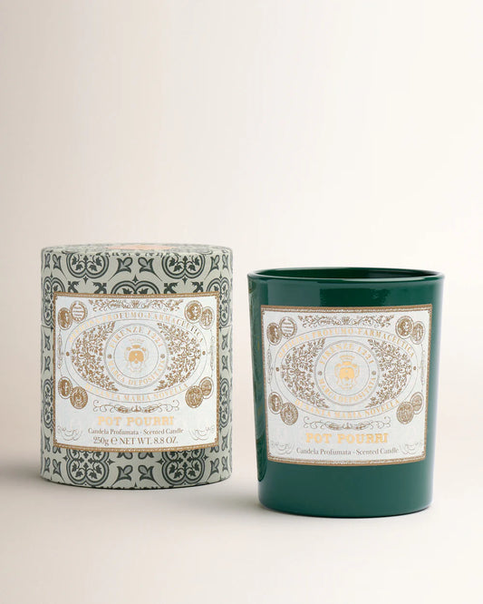 Pot Pourri Scented Candle