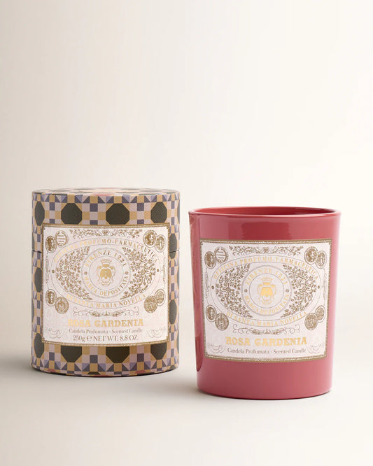 Rosa Gardenia Scented Candle