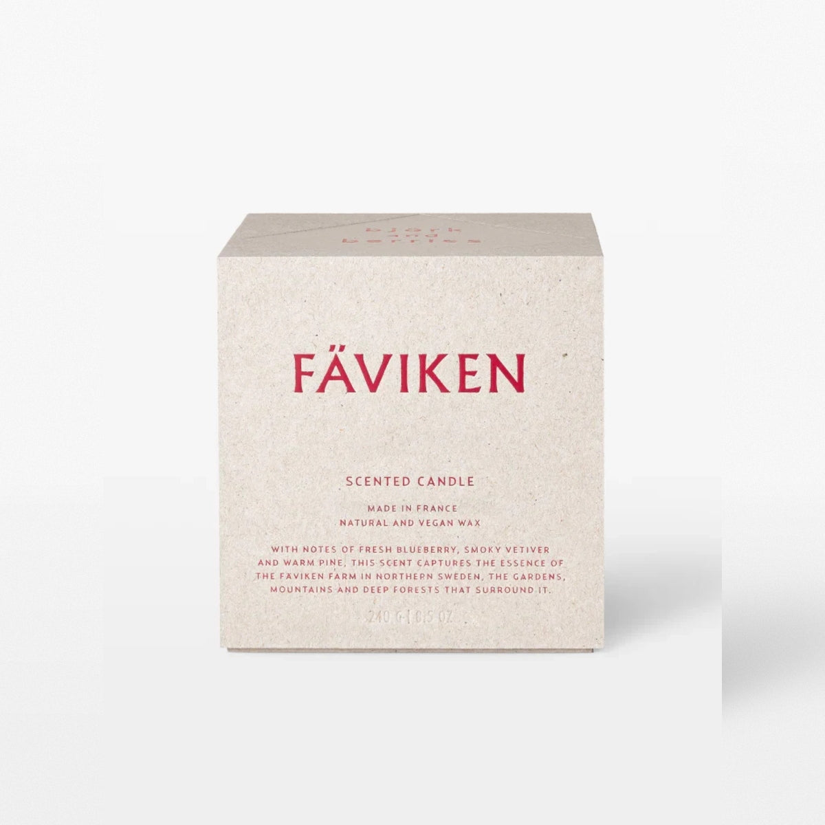 Fäviken Scented Candle