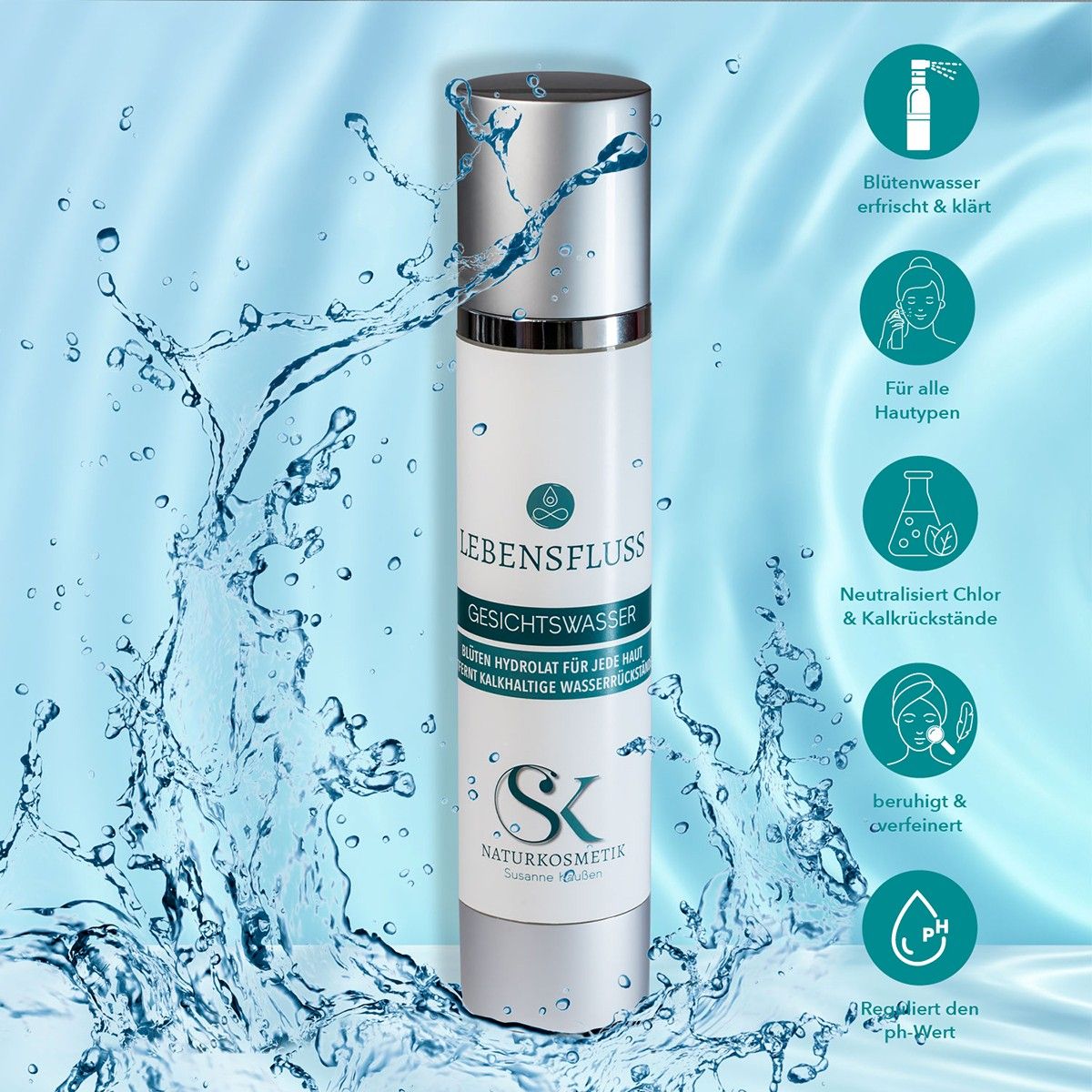 LEBENSFLUSS - Gesichtswasser