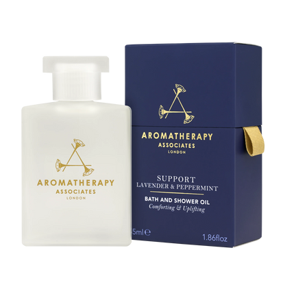 Support Lavender & Peppermint Bath & Shower Oil