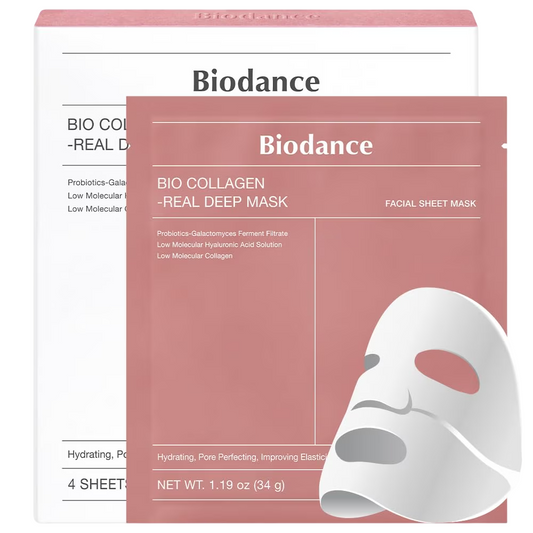 Bio-Collagen Real Deep Mask – 4er Set