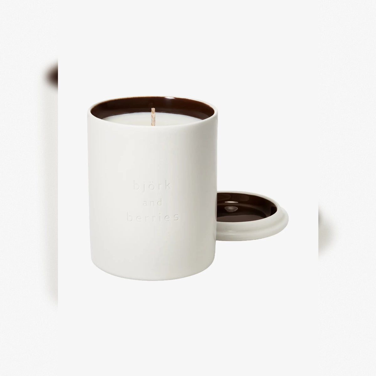 White Forest Scented Candle