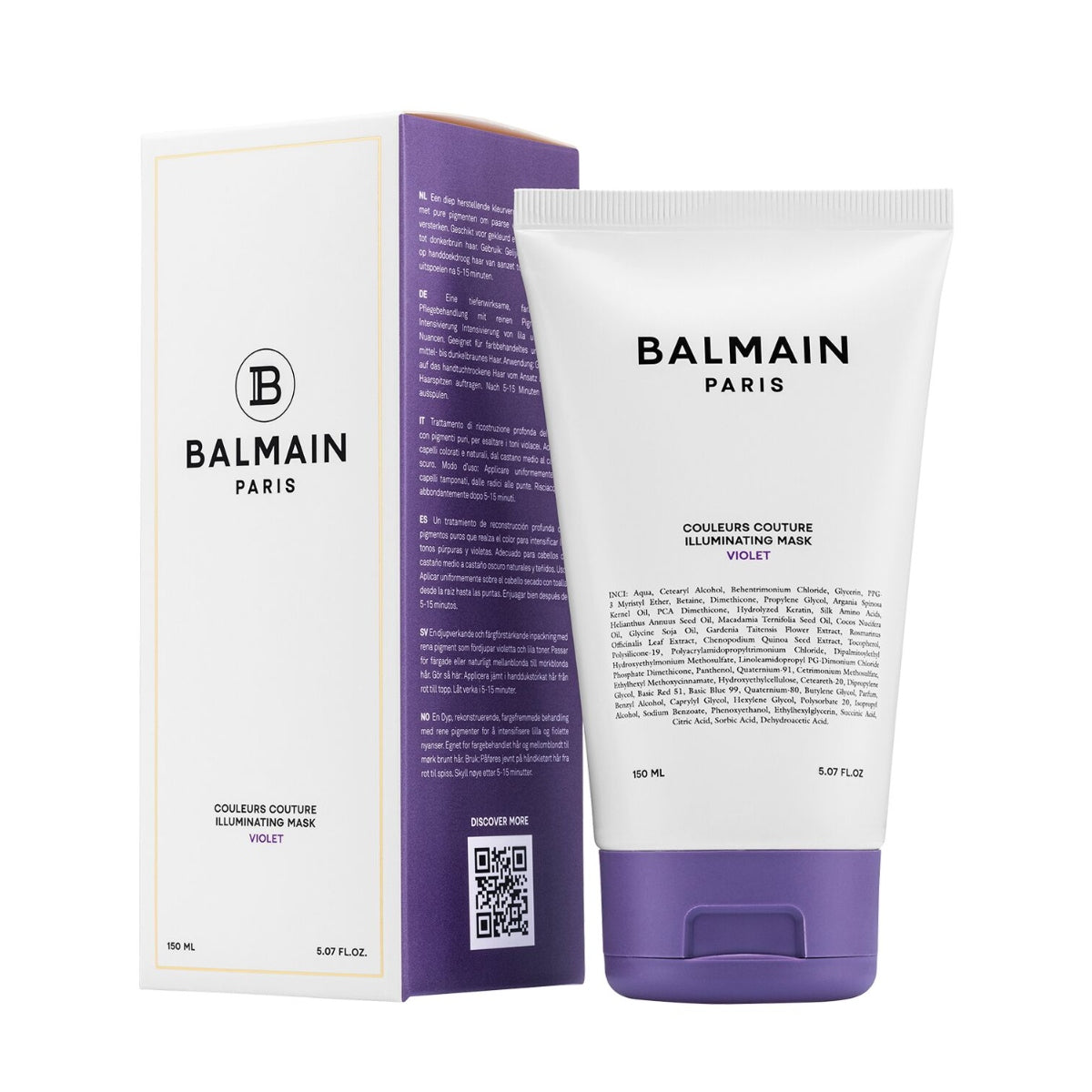 Couleurs Couture, Hair Colouring Cream Mask, Illuminating, Violet